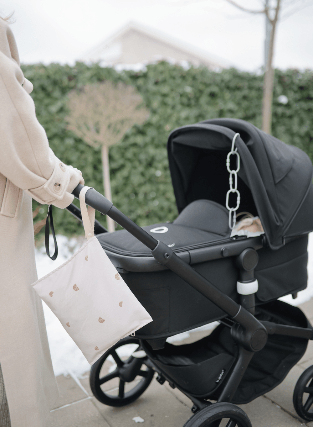 Mushie - Water Resistant Wet Bag - Pack of 2 - Fog