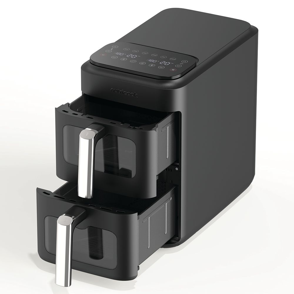 Nutricook Duo Stack Vertical Air Fryer Black - 2700 W