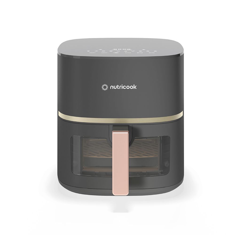 Nutricook - Digital Air Fryer - Grey - 5.2 L