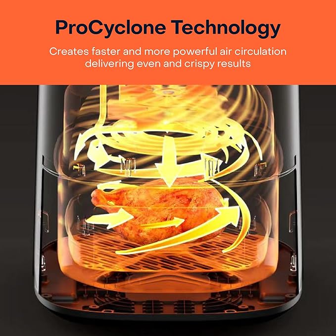 Nutricook - Digital Air Fryer - Grey - 5.2 L