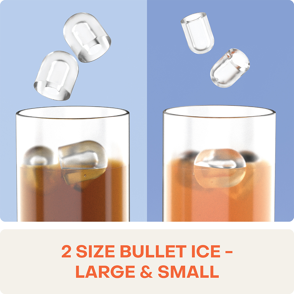 Nutricook Icy Bullet Ice Maker - Silver