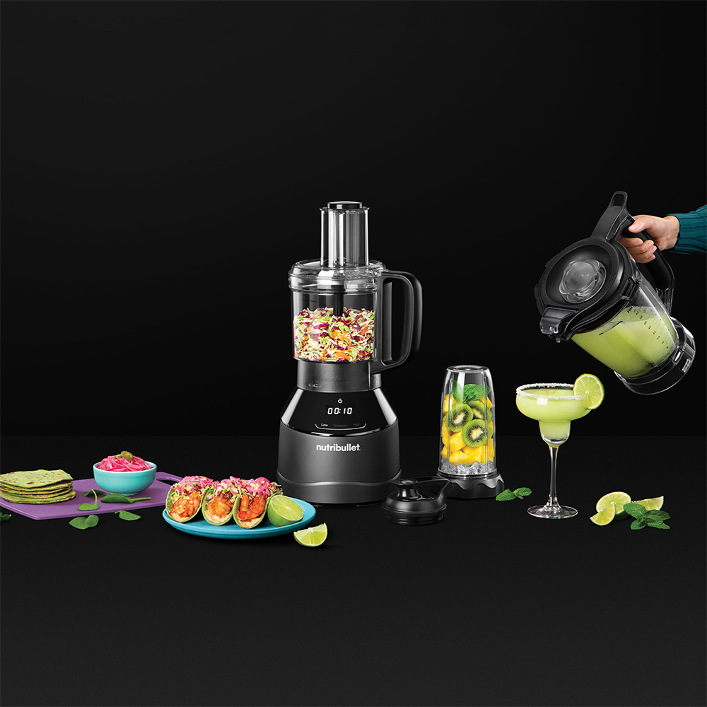 NutriBullet 1500 Watts 3-in-1 High-speed Blender - Black