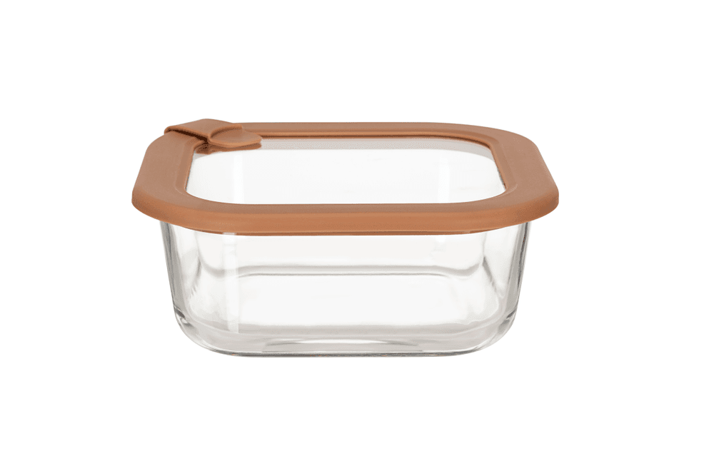 Nutricook - Glass Food Storage Containers With Lid - 24 Pcs - Clear