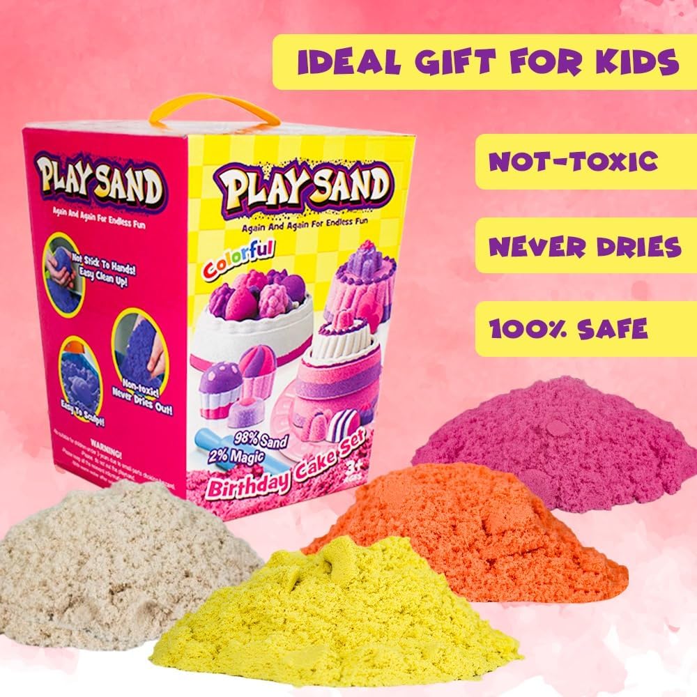 UKR - Magical Play Sand Kit - Cake Shop