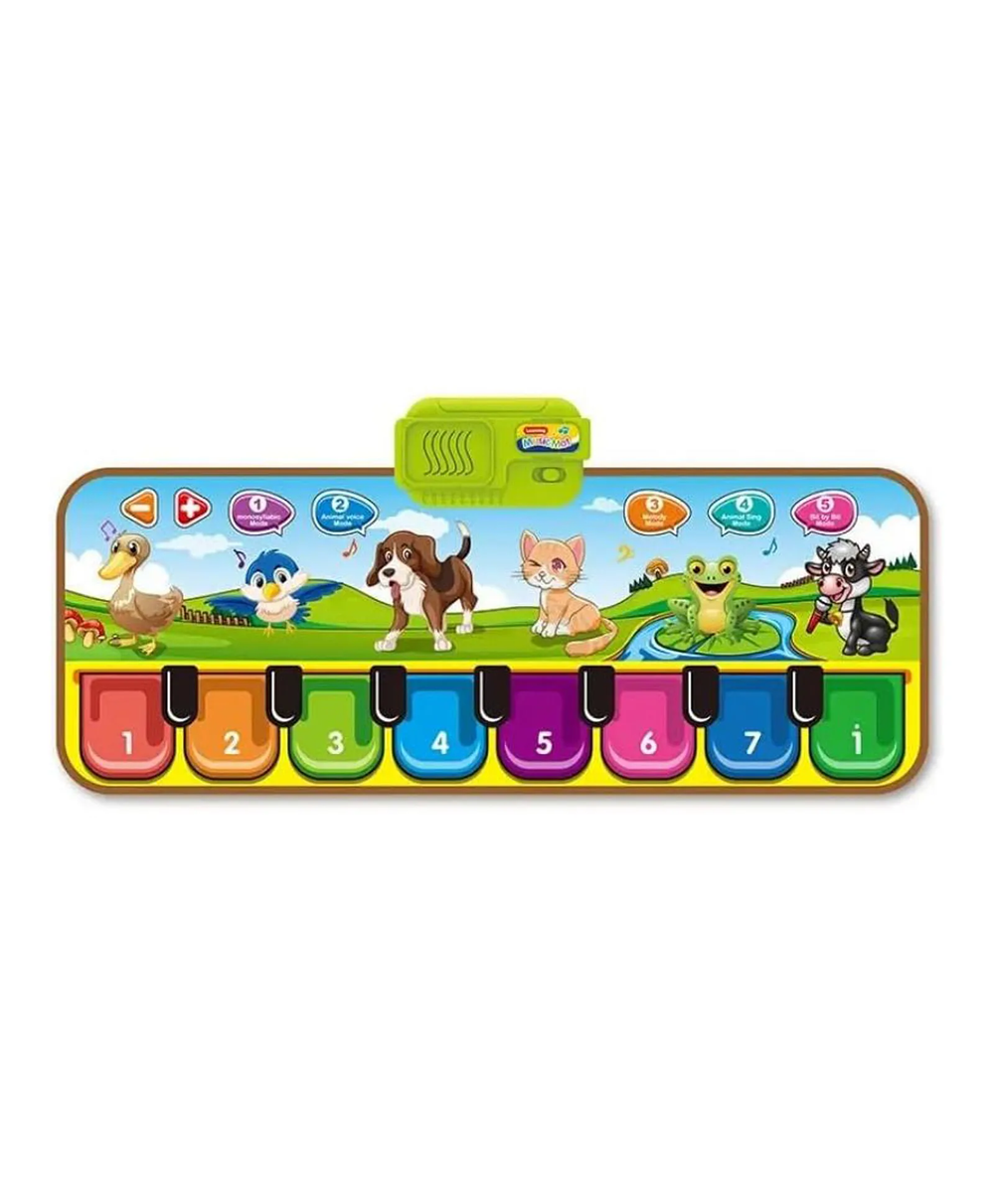 يو كي آر - سجادة موسيقية بيانو - 80x30 سم