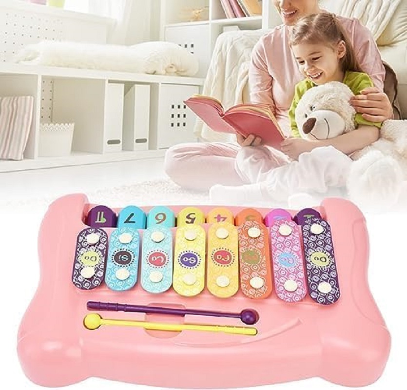UKR - Xylophone Musical Instrument - Pink