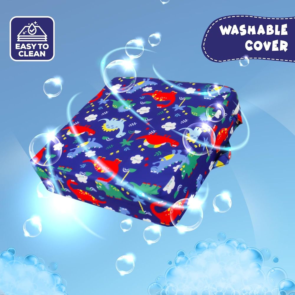 UKR Toddler Booster Seat Pillow With Washable Cover Only - Multicolor