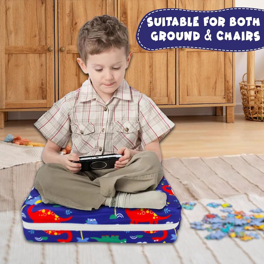 UKR Toddler Booster Seat Pillow With Washable Cover Only - Multicolor