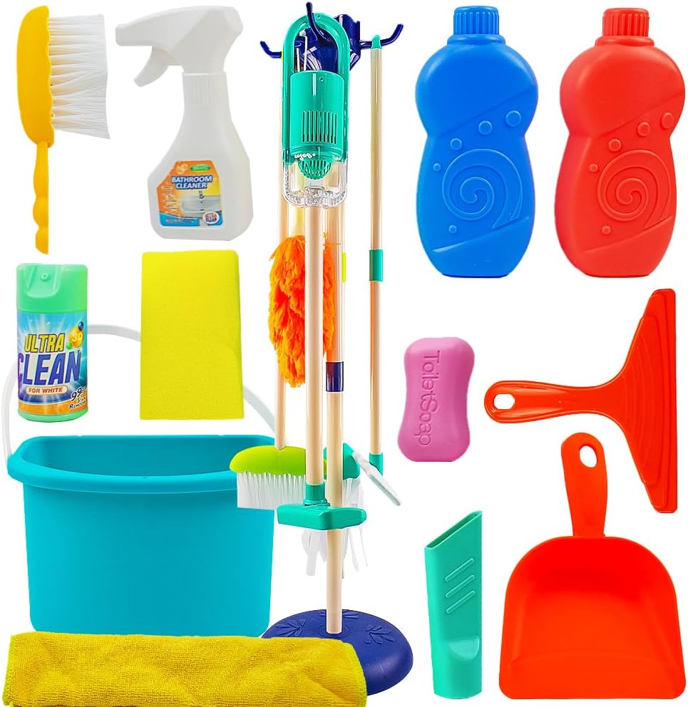 UKR - Kids Cleaning Tools Playset