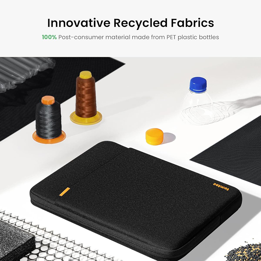 Tomtoc - Defender A13 360 Case -13 Inch Macbook Air - 13 Inch Macbook Pro - Water Repellent Shockproof Full Protection Eco Friendly Laptop Sleeve