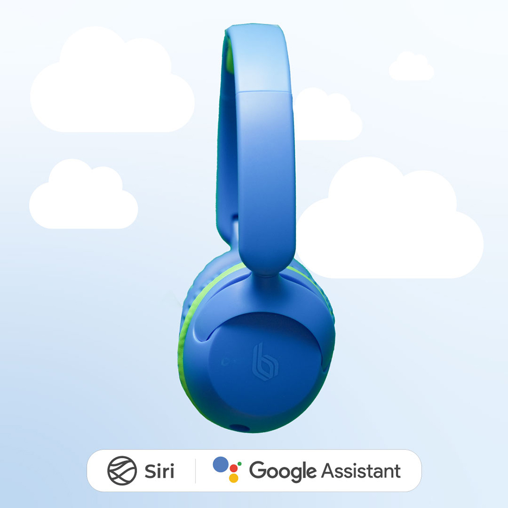 بلوبيبل - سماعات رأس للأطفال لاسلكية وسلكية بونس