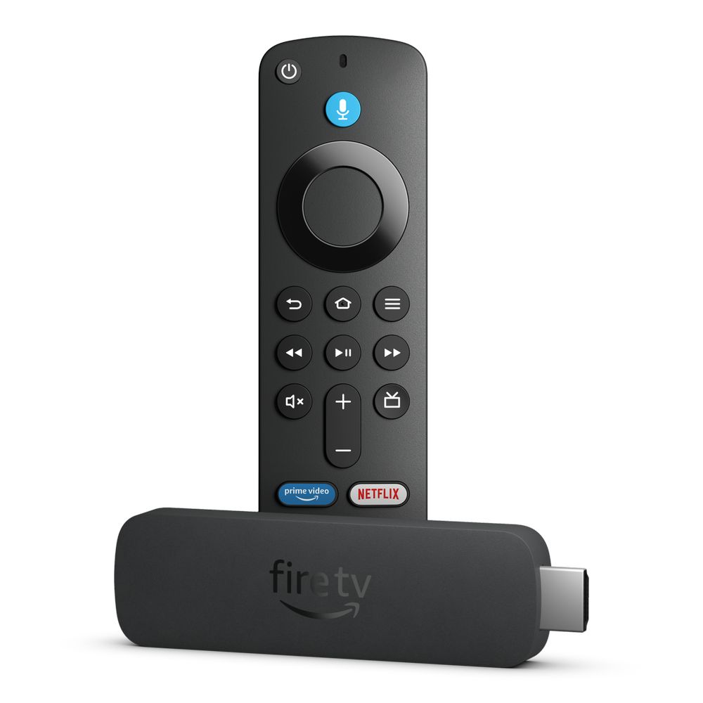 Amazon - 2nd Generation Fire TV Stick 4K Max With Remote - Black