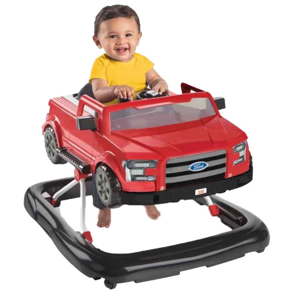 Bright Starts - Ford 4-in-1 Baby Walker F-150 - Rapid Red