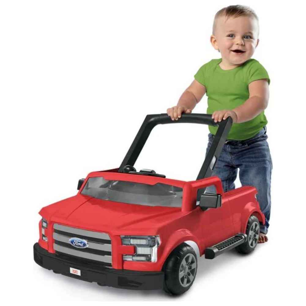 Bright Starts - Ford 4-in-1 Baby Walker F-150 - Rapid Red