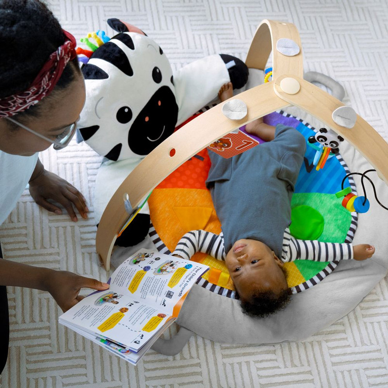 Baby Einstein - Zen's Activity Milestones Plush Playmat