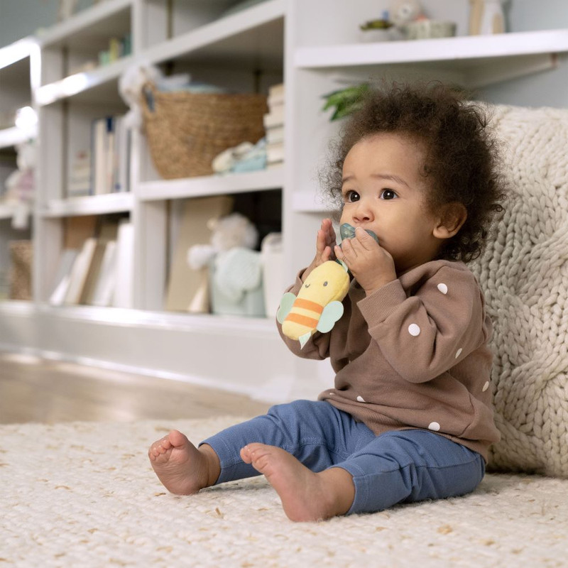 Ingenuity - Bomby Cozy Coo Pacifier 0M - Orange