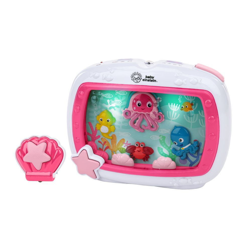 Baby Einstein Sea Dreams Sleep Soother With Lights & Remote - Pink