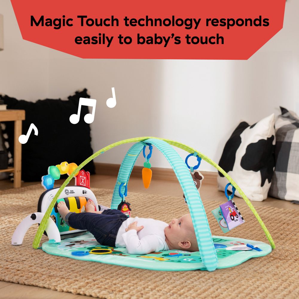 Baby Einstein - 4-in-1 Kickin Tunes Musical Meadow Play Gym
