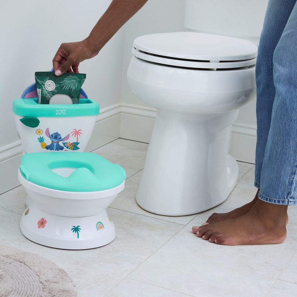 Bright Starts - 2-In-1 Disney Stitch Potty Training Seat