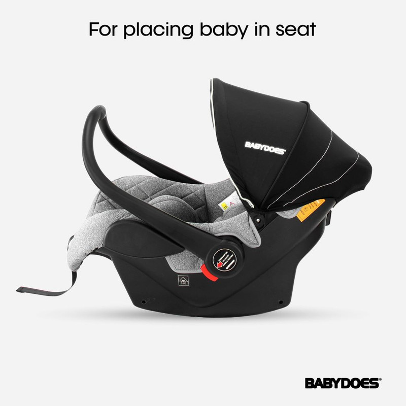Babydoes - Carrier Baby Car Seat - Grey