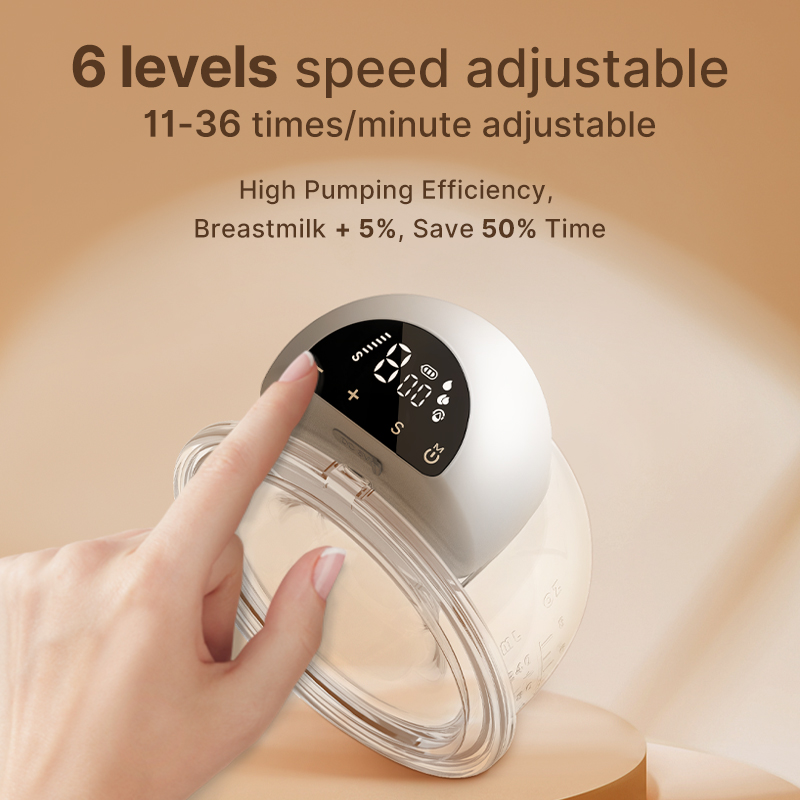 Doopser - Hands-Free Electric Wearable Breast Pump Kit - White