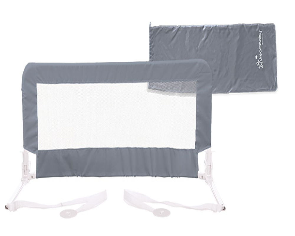دريم بيبي - حاجز حماية سرير للأطفال براغ - رمادي
