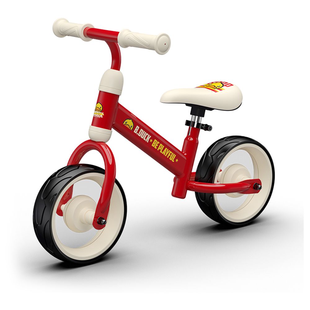 B.Duck - Kids Balance Bike With Adjustable Saddle - Dark Red
