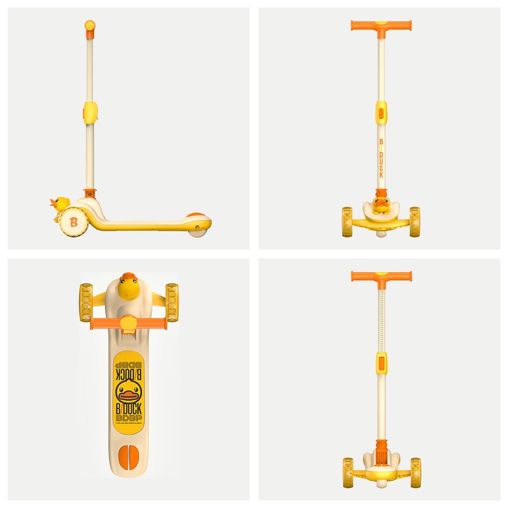 B.Duck - 3 Wheel Kids Scooter With Adjustable Handle
