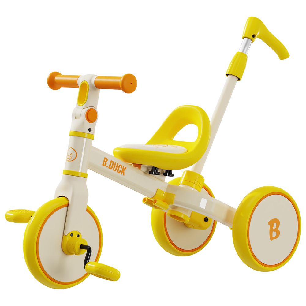 B.Duck - 4-in-1 Kids Bike With Adjustable Seat And Handlebar