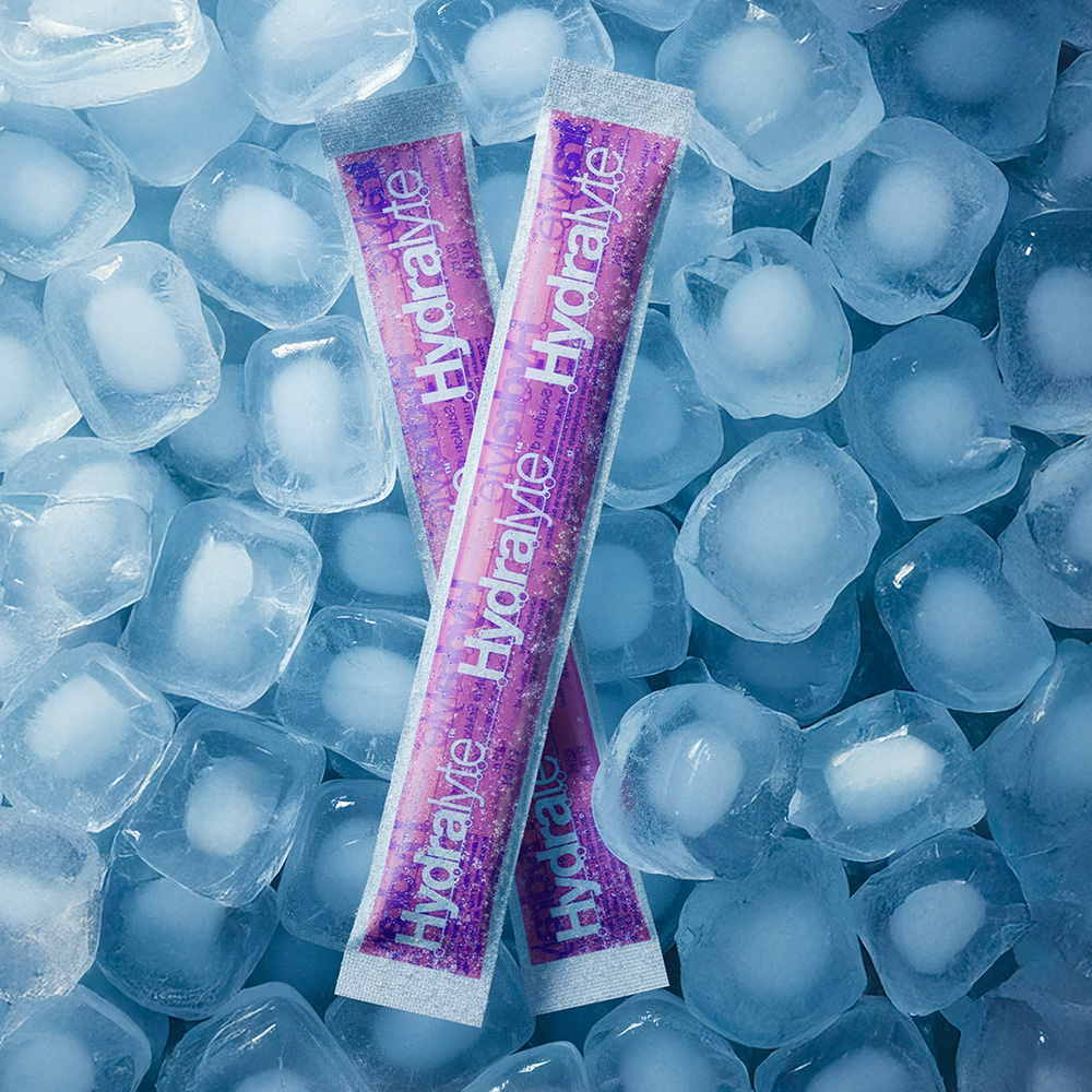 هيدرالايت - مكعبات ثلج إلكتروليت - ABC - 62.5 مل - 16 قطعة