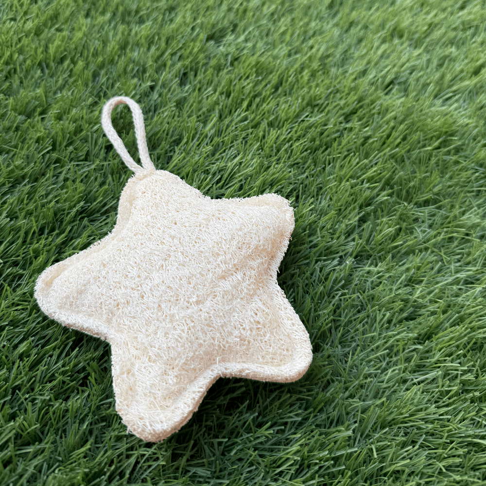 Baby Boss - Kids Loofah Sponge - Star