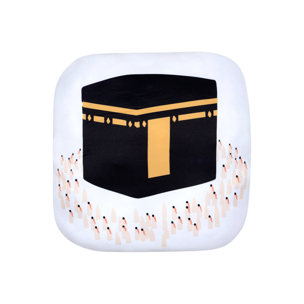 هلالفُل - وسادة ديكورية للطواف في الطريق إلى مكة - 40x40 سم