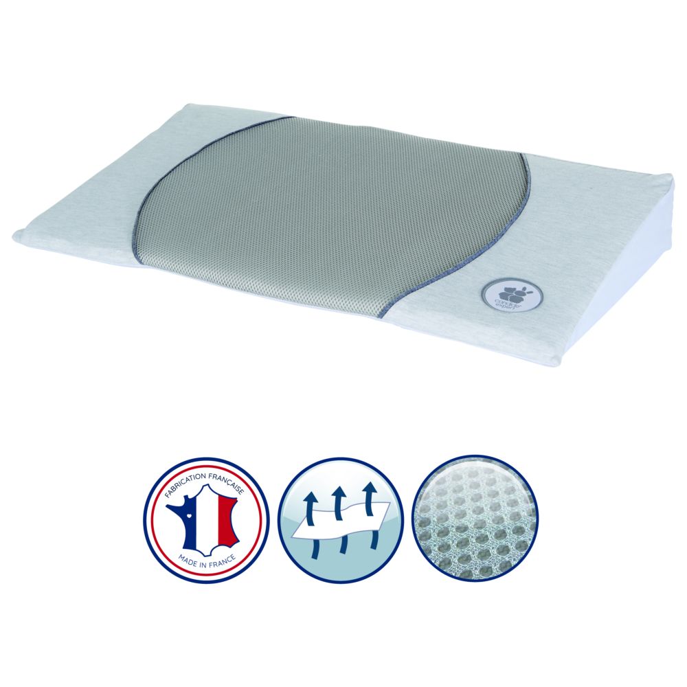 كانديد - وسادة مهد المواليد بزاوية 10 درجات ايربلس - 60×120 سم