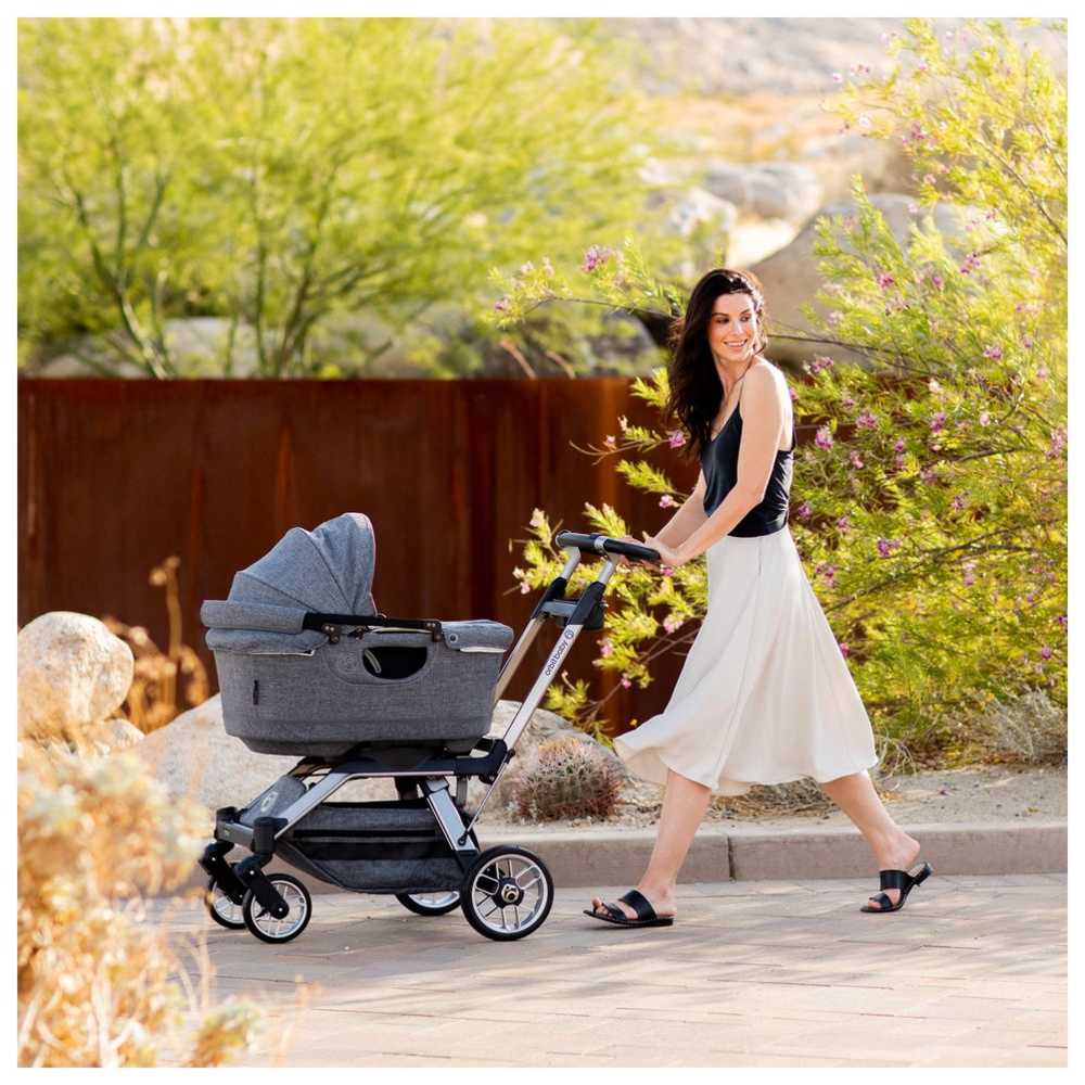 Orbit Baby - G5 Bassinet With Rocker - Grey Melange