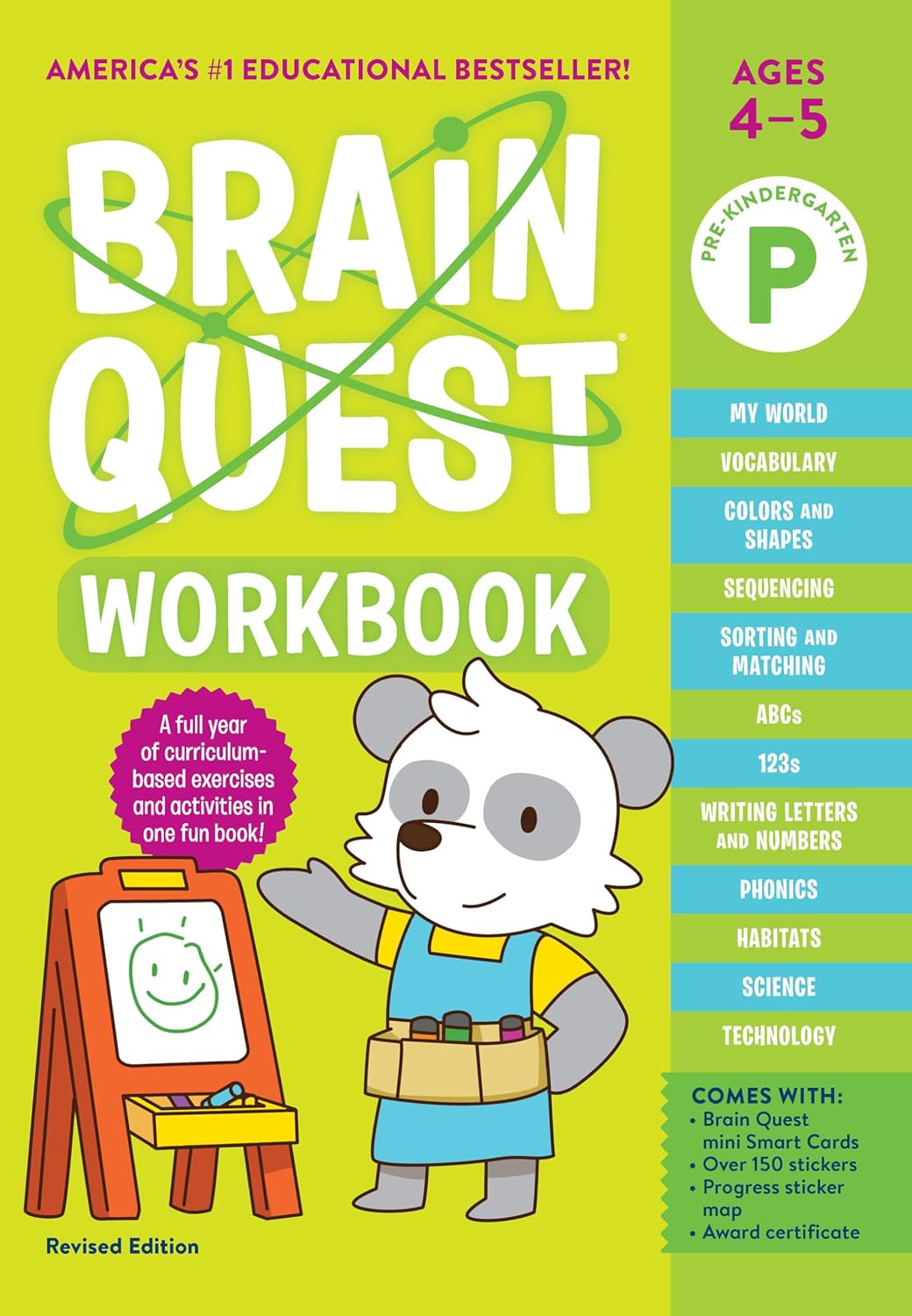 Brain Quest Workbook: Pre-Kindergarten Revised Edition