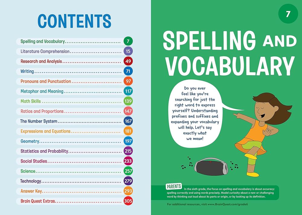 كتاب براين كويست: الصف السادس - النسخة المنقحة