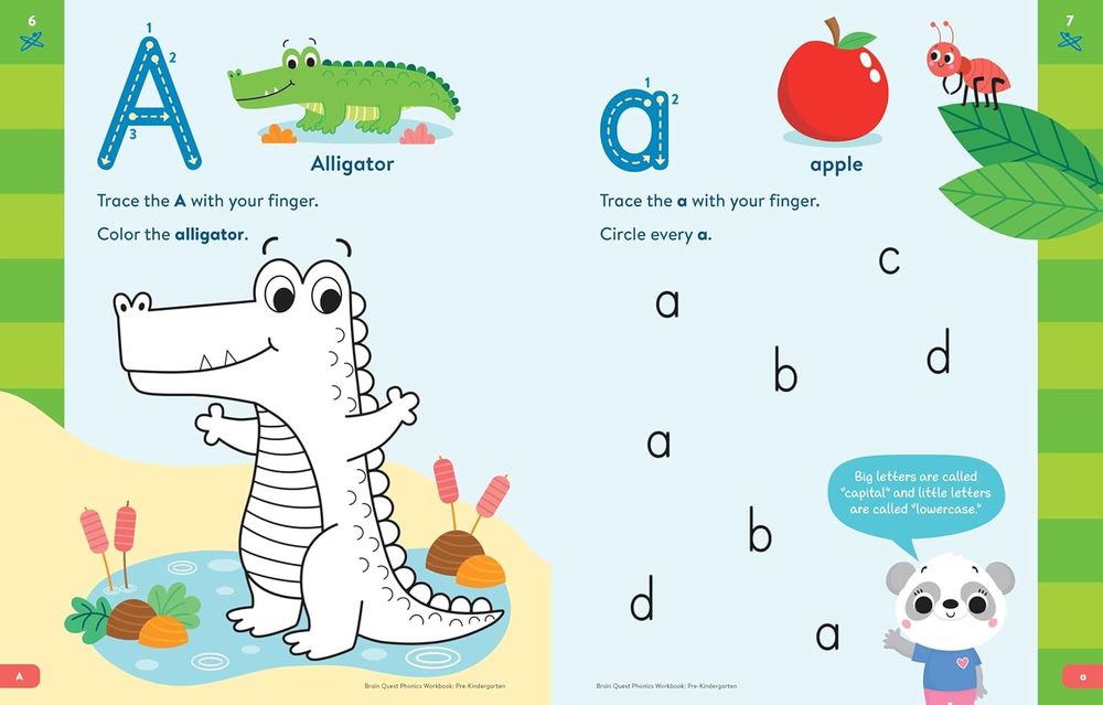 Phonics Workbook: Pre-Kindergarten