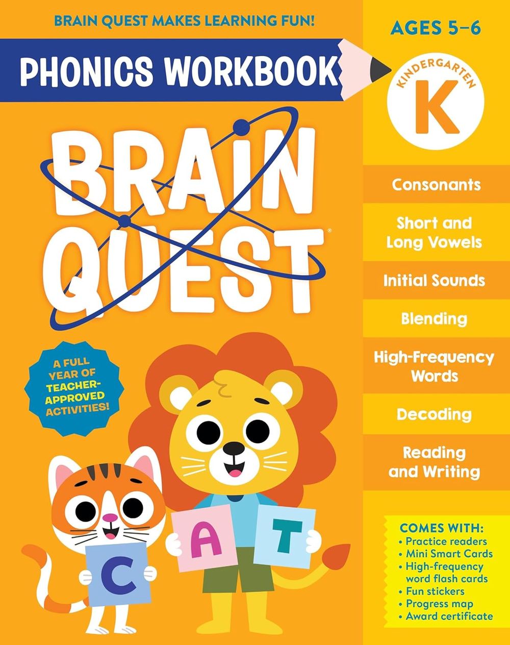 Phonics Workbook: Kindergarten