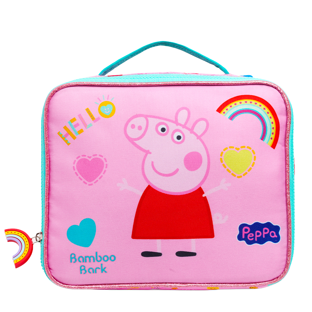 Bamboo Bark - Insulated Lunch Bag - Peppa Pig