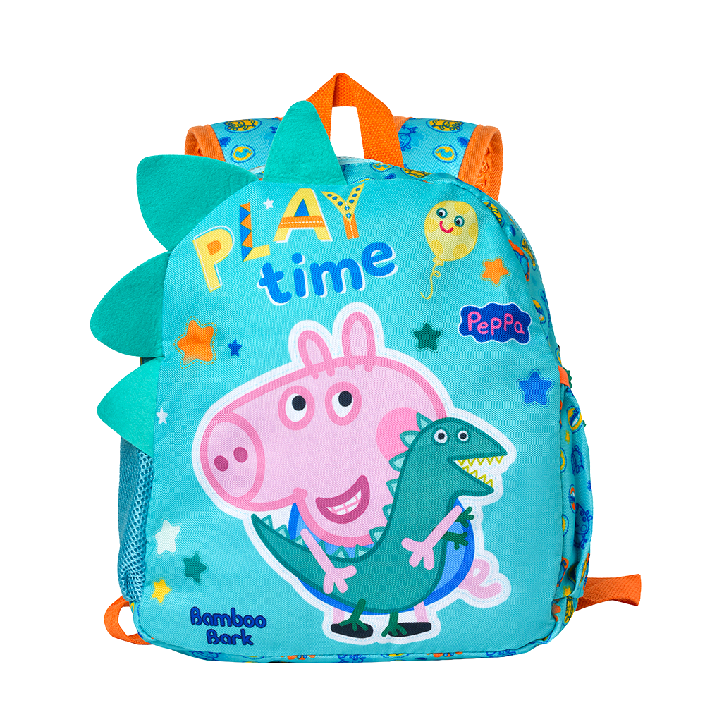 Bamboo Bark - School Backpack - George Pig