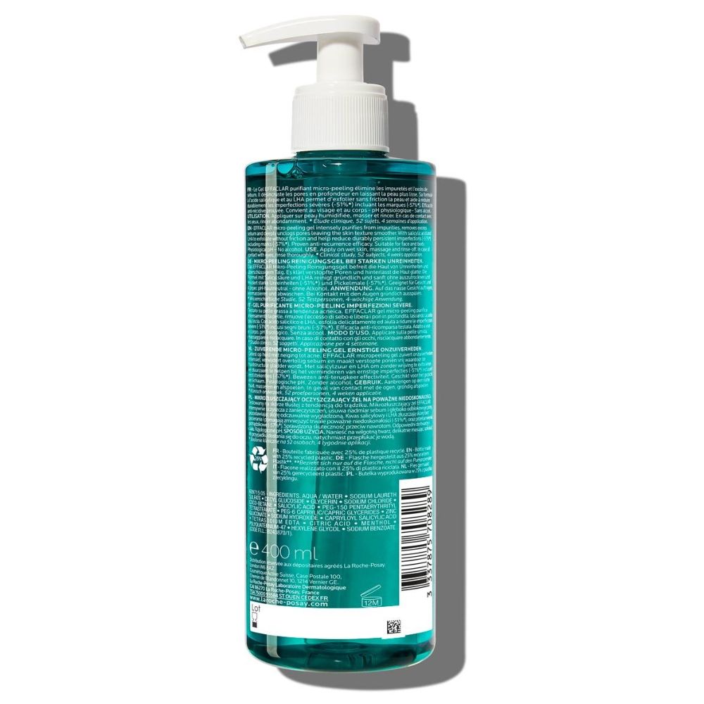 La Roche Posay - Effaclar Micropeel Gel - 400 ml