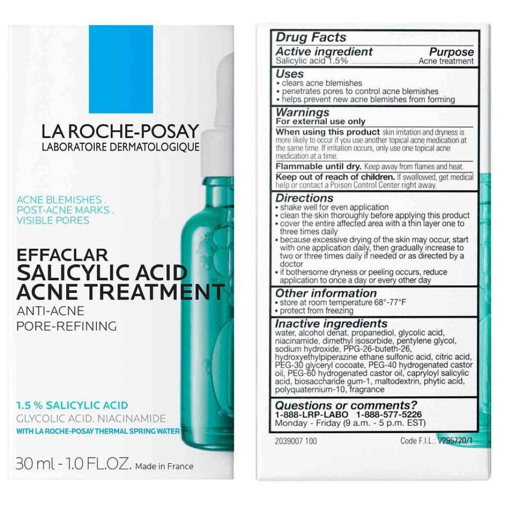La Roche Posay - Effaclar Salicylic Acid Acne Serum - 30 ml
