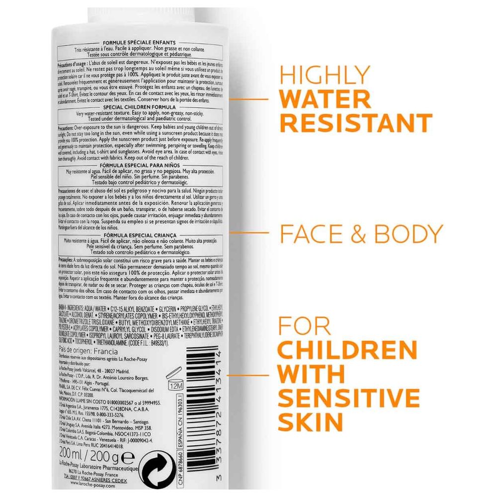 لاروش بوزيه - بخاخ أنثيليوس ديرمو غير مرئي مع عامل حماية من أشعة الشمس 50+ - 200 مل