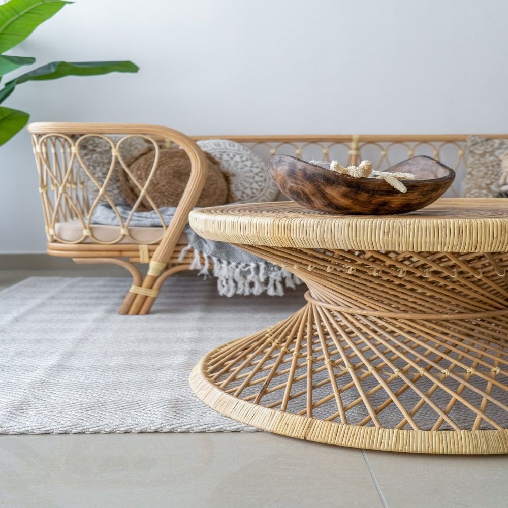 Natura Living - Gaia Rattan Coffee Table