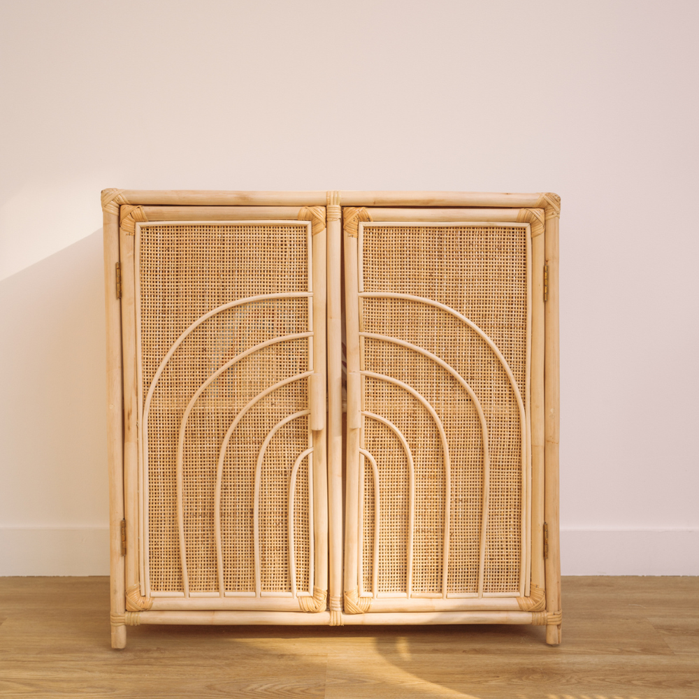 Natura Living - Iris Rattan Kids Cabinet