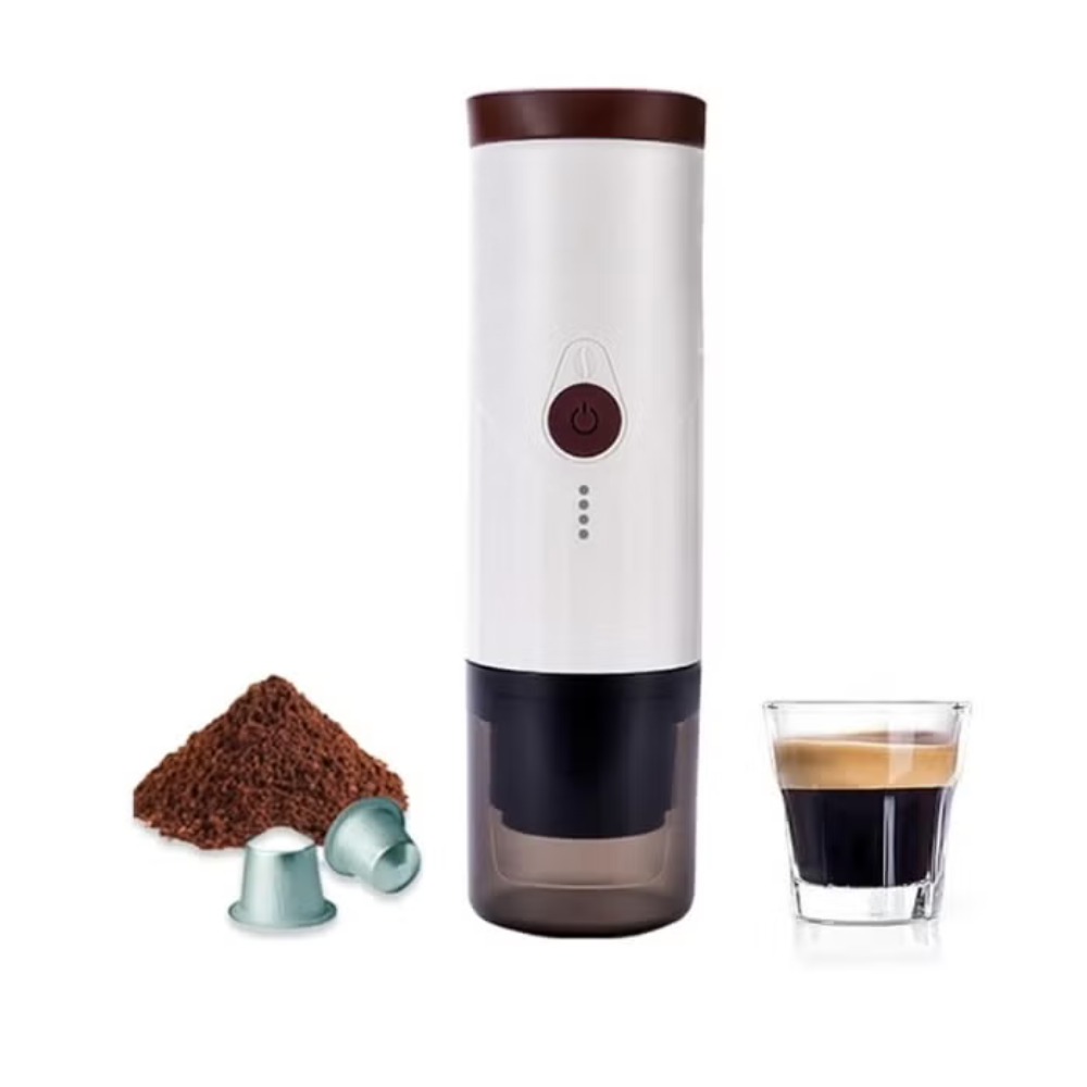 echohaus - Takeawake Portable Espresso Coffee Machine - Brown