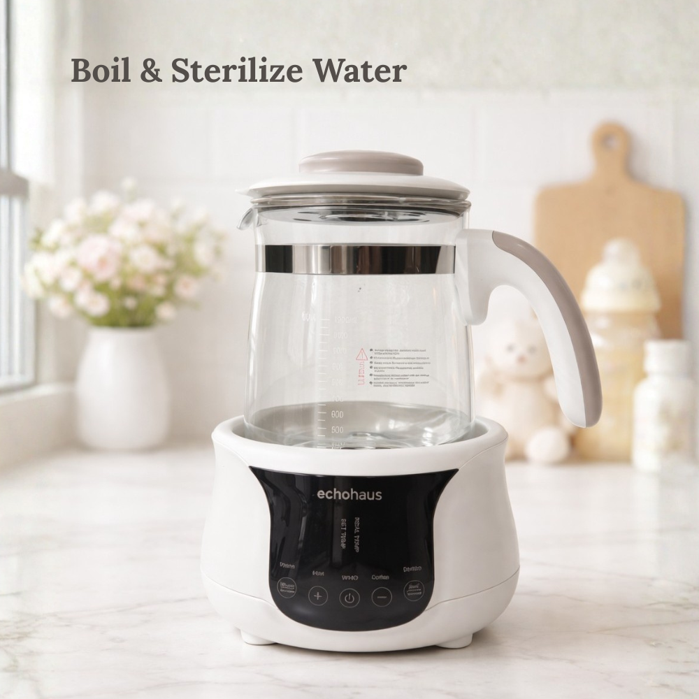 Echohaus - Smart Electric Kettle With Temperature Control - White