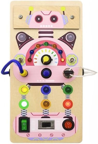 Sybil's - Pink Robot Busy Board
