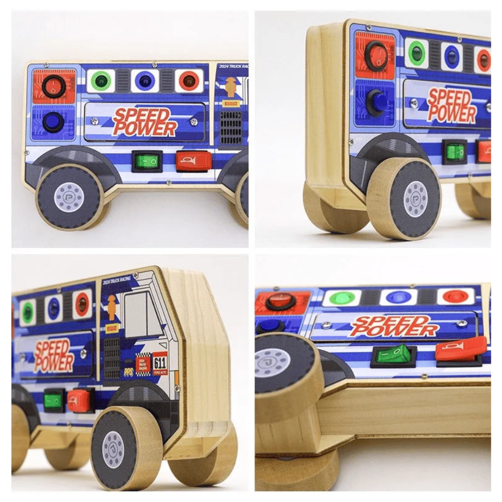 Sybil's - Truck Busy Board For Toddlers