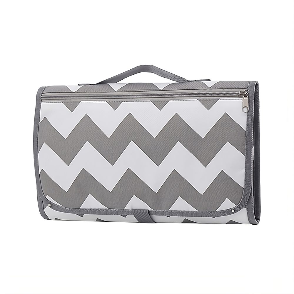 سيبيلز - وسادة تغيير الحفاضات المحمولة ضد الماء - رمادي - 90x60 سم